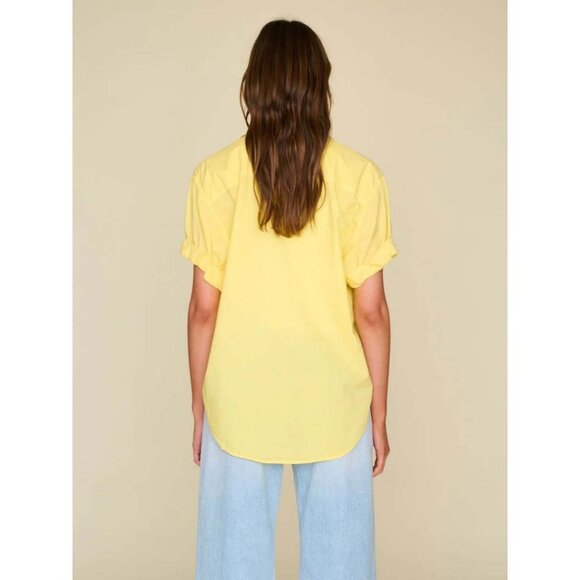 Xirena Channing Shirt Bright Yellow Size Large - Picture 2 of 8